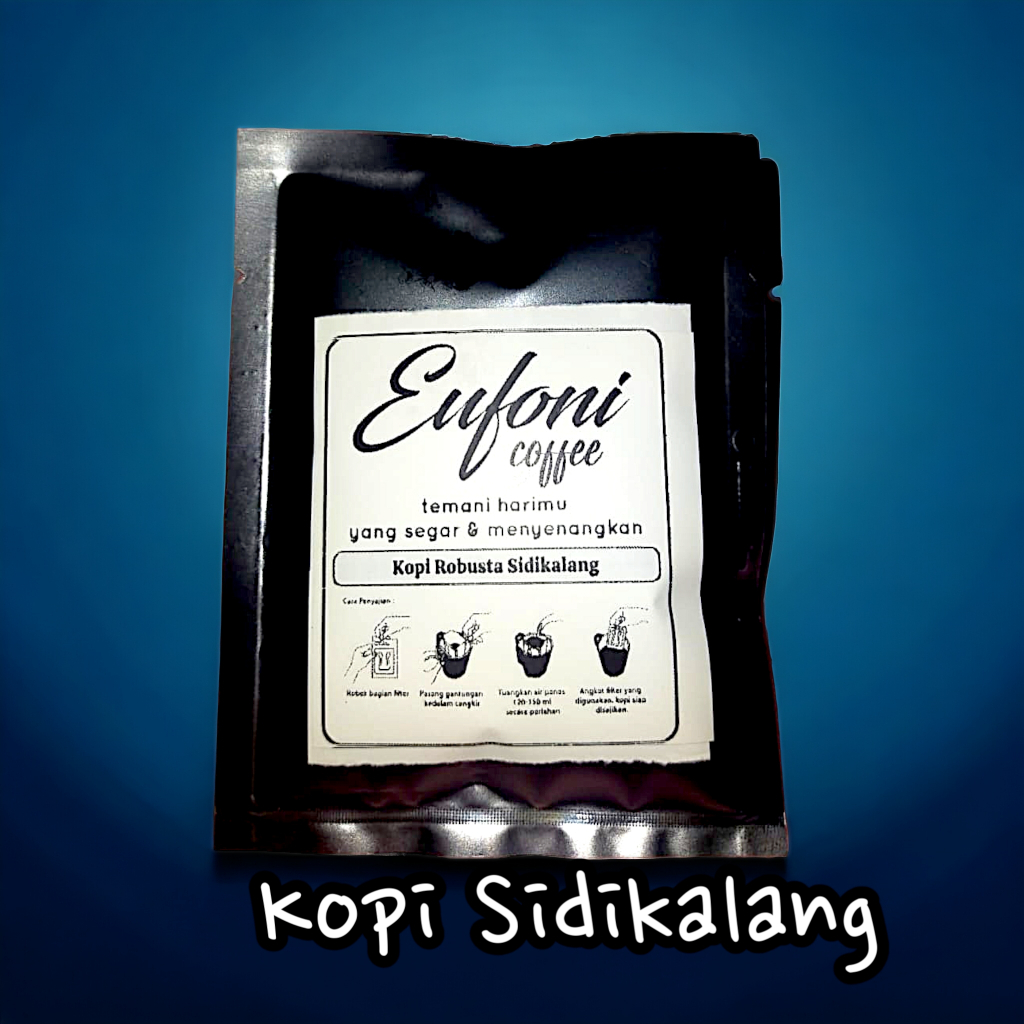 

Kopi Robusta Sidikalang Premium Eufoni Coffee Drip