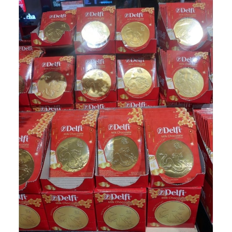 

delfi coklat coin naga spesial imlek pics