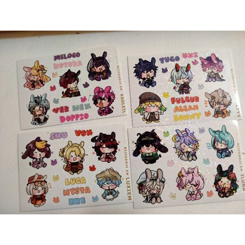 

Nijibunnies Glitter Stiker