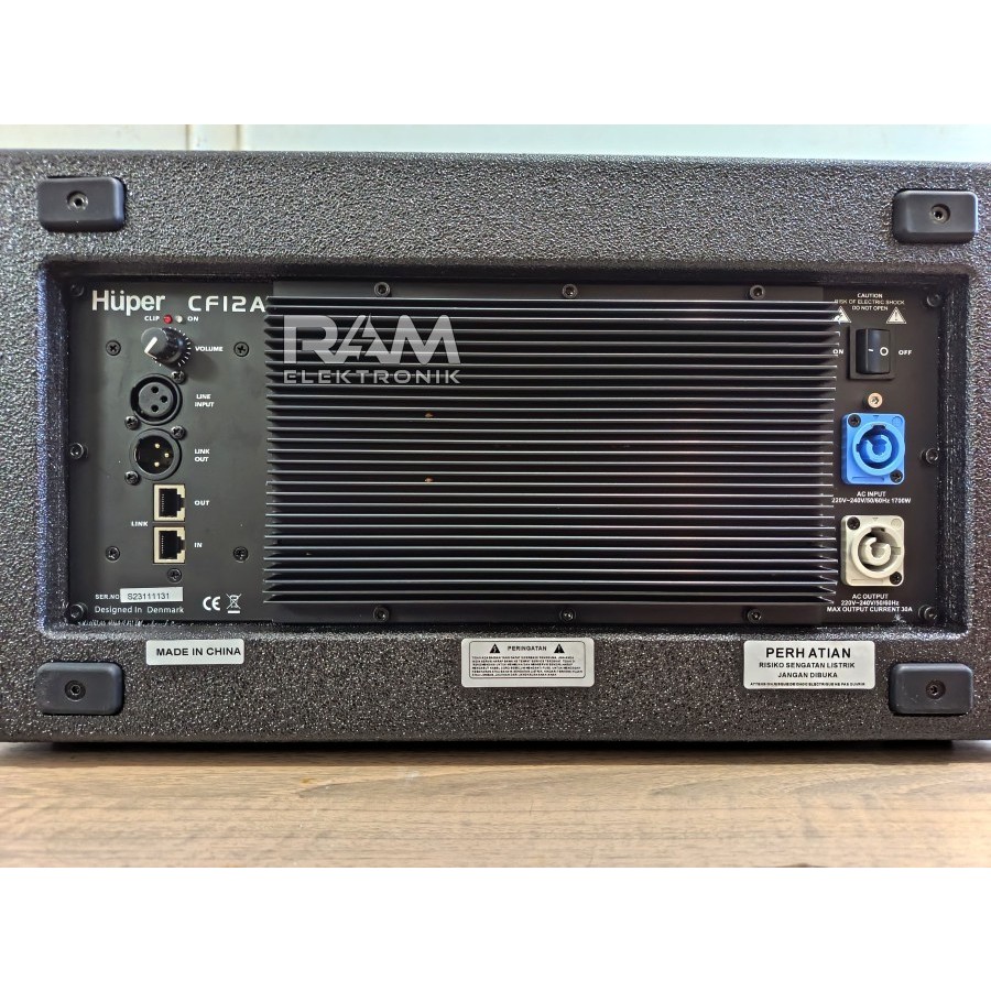 Speaker Aktif Monitor – HUPER CF12A – 12 Inch – Original