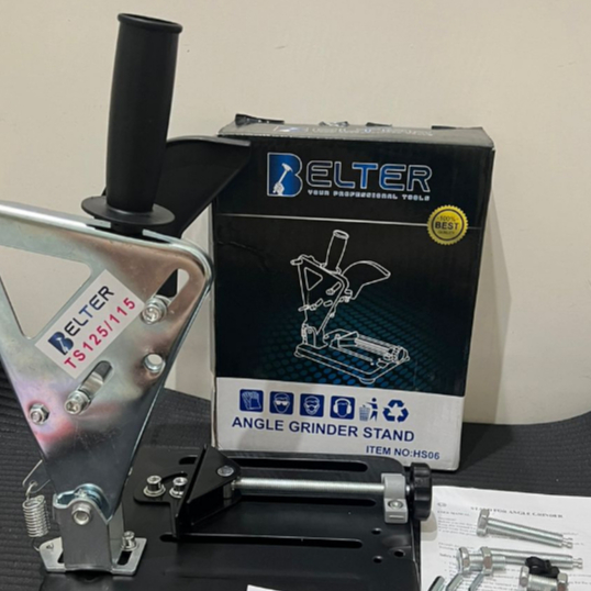 Stand Landasan Gerinda / Angle Stand Grinder Original / Tatakan Dudukan Grenda Tangan 4"