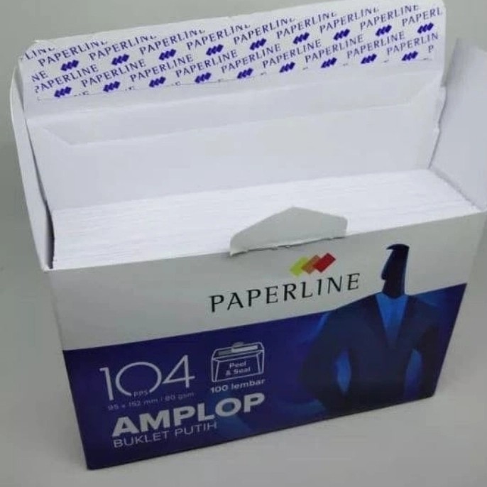 

amplop putih no 104 airmail isi 100 pcs merk paperline
