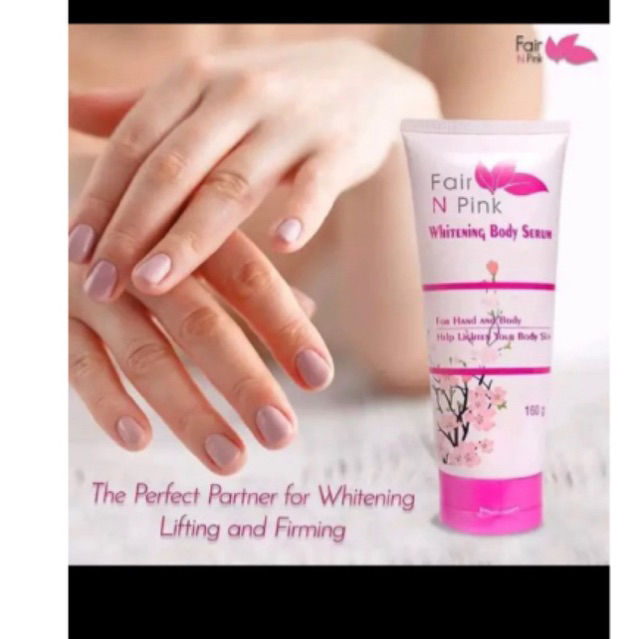 FAIR PiNK whitening body serum