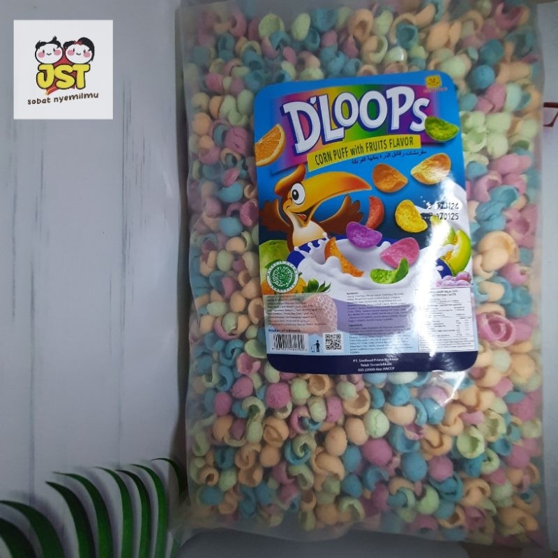 

[1kg] DLOOPS Sereal Rasa Buah dan Coklat Kiloan