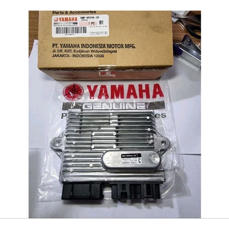 SGCU / ECU / ECM YAMAHA NEW AEROX 155 CONNECTED NON ABS  ASLI ORIGINAL YAMAHA / BBP-H594A-20