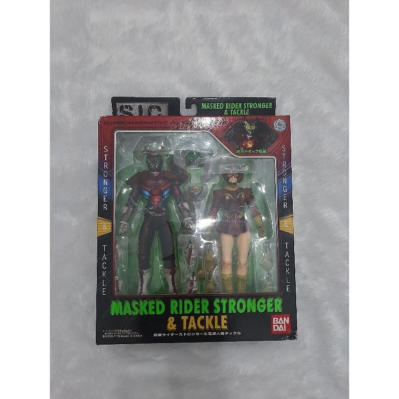 SIC Kamen Rider Stronger Tackle S.I.C Masked Rider Stronger & Tackle Super Imaginative Chogokin Vol 