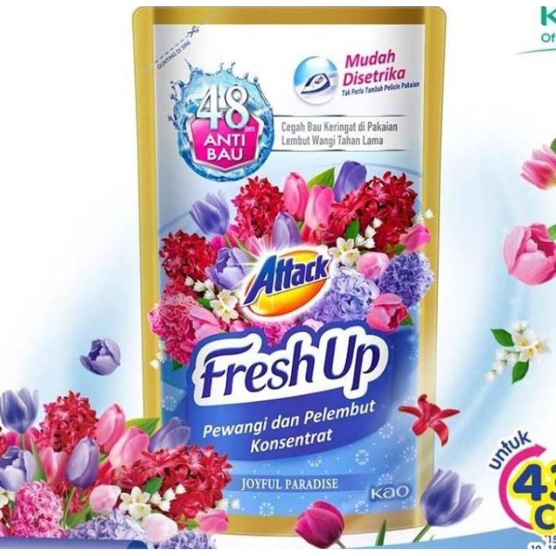 ATTACK Fresh Up Softener Joyful Paradise 680 ml