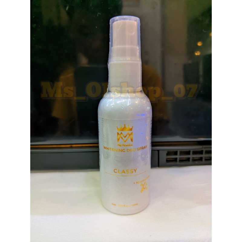 MY MOZZA DEODORAN SPRAY 100%ORI CLASSY VARIAN CEWEK 60ML