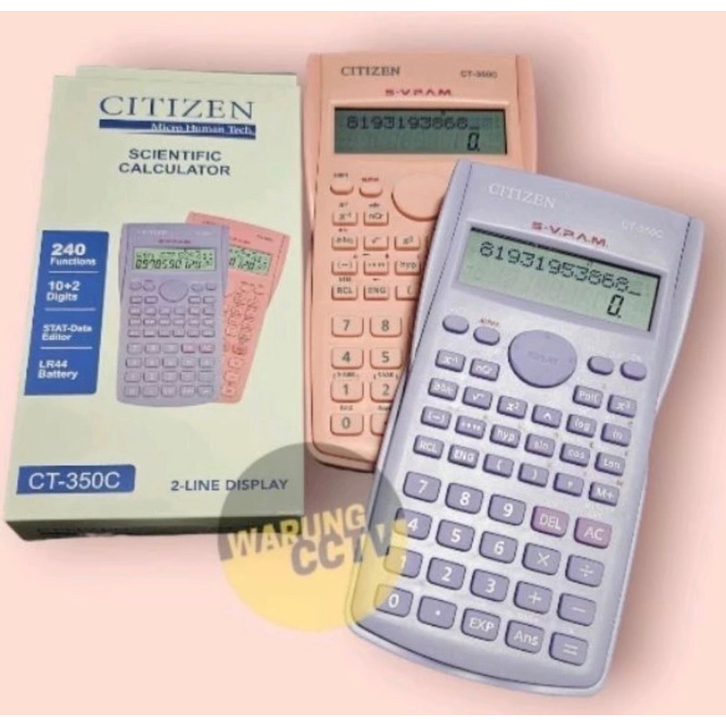 

Kalkulator Scientific Ilmiah Citizen / Kalkulator Pelajar Mahasiswa Ilmiah Matematika