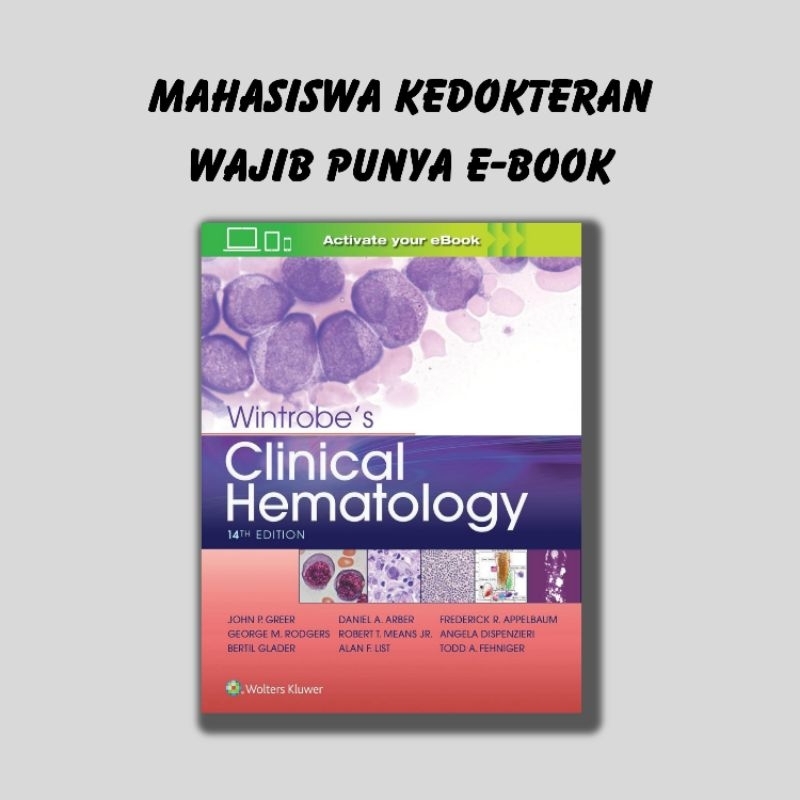 

Wintrobe's Clinical Hematology