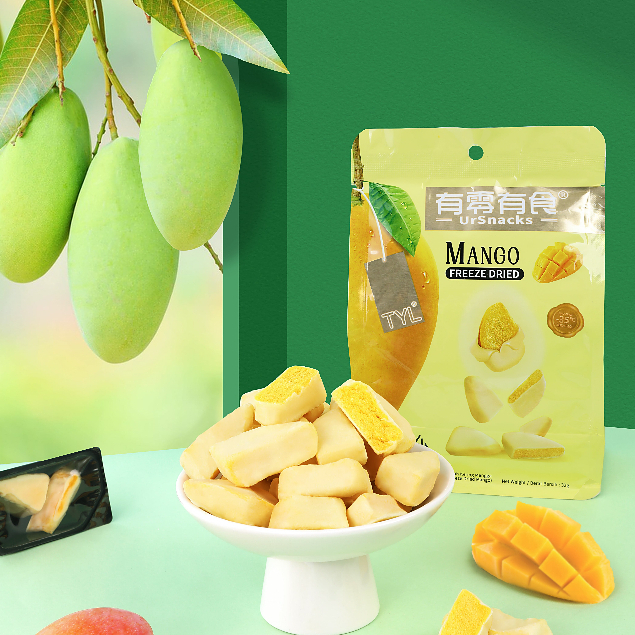 

URSNACKS - Freeze Dried Buah Kering Rasa Mangga 32gr - Buah Kering Halal BPOM
