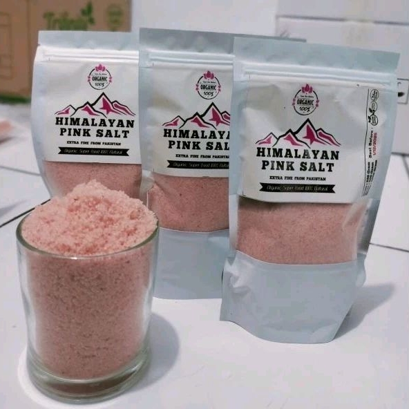 

Garam Himalaya Pink Salt Organic//Original Premium 500gr NON GMO