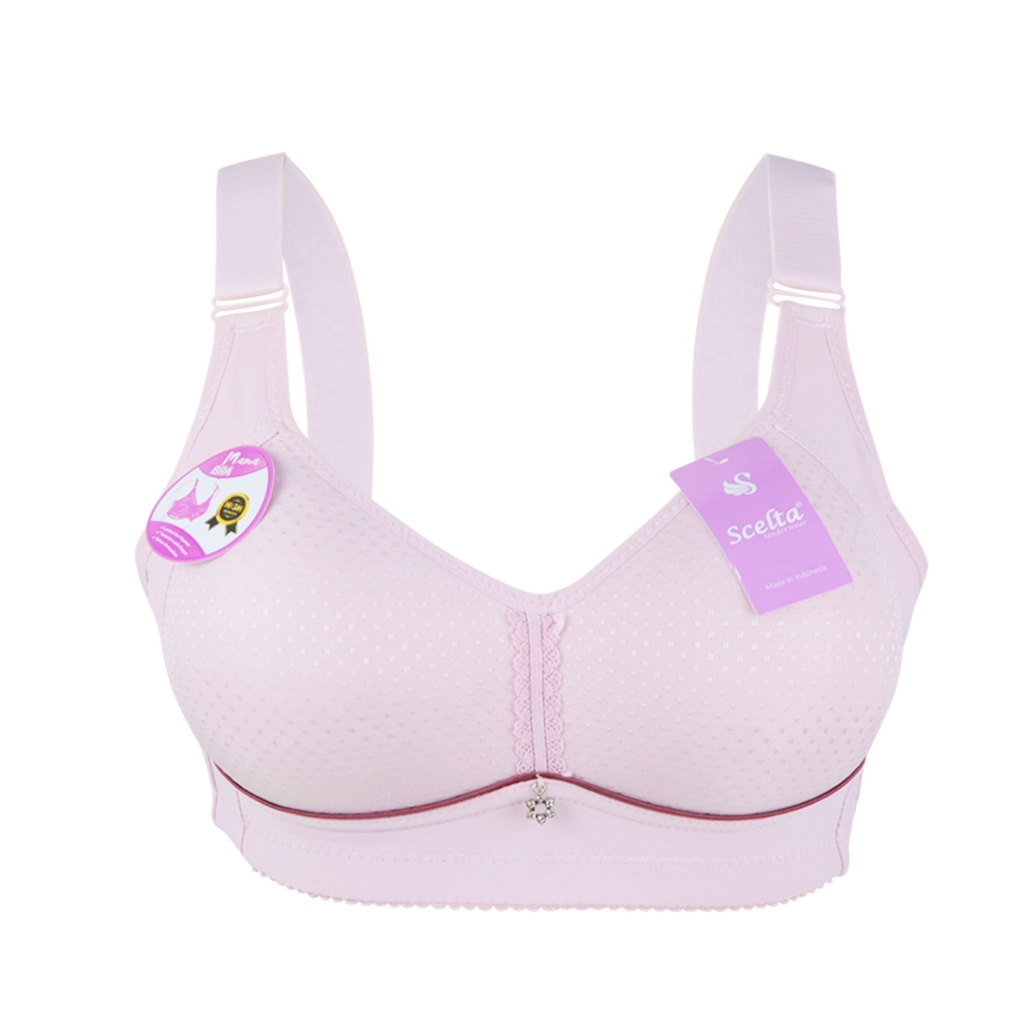 Bra Big Size Bh Tanpa Kawat Busa Tipis Tali Kait Lebar Bh Sc 1843