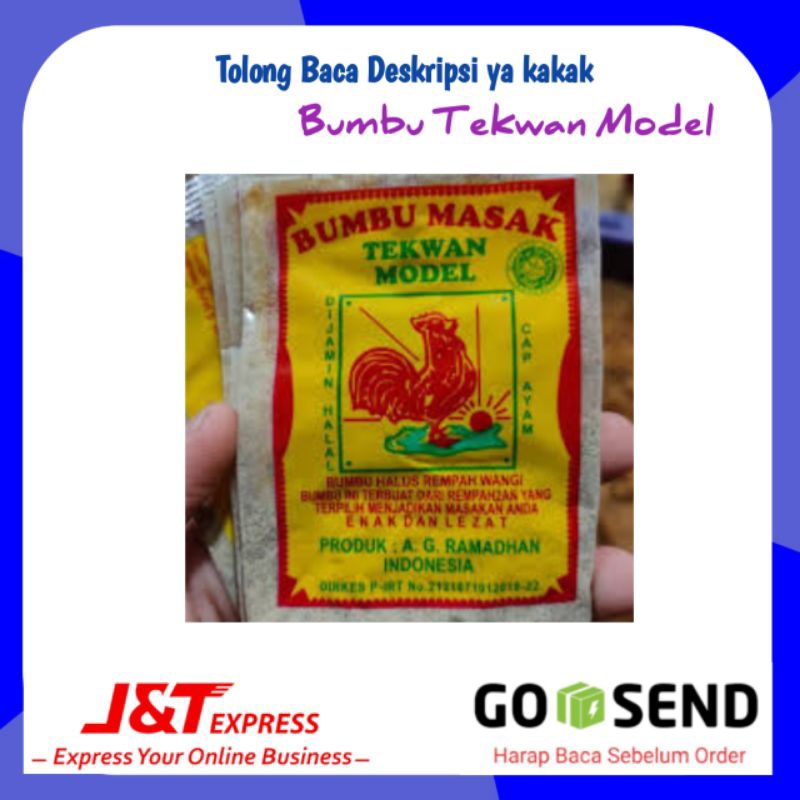 

Bumbu Tekwan Model Cap Ayam Per Bks - Toko Sembako Palembang