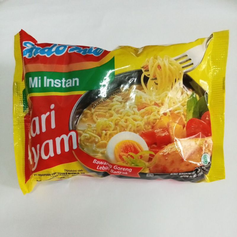 

Indomie Rasa Kari Ayam 72 Gram