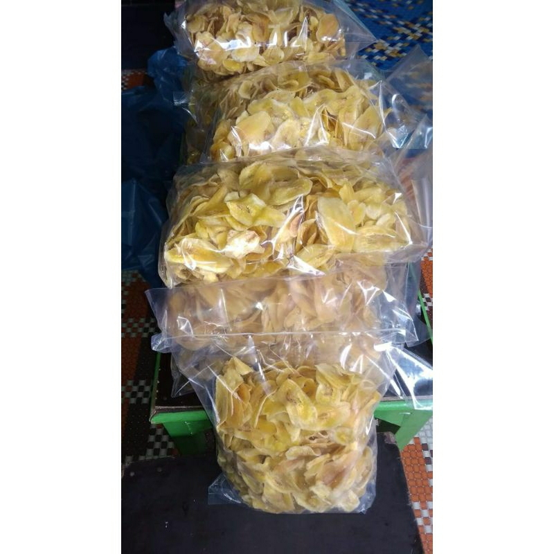 Kripik pisang kepok Nias