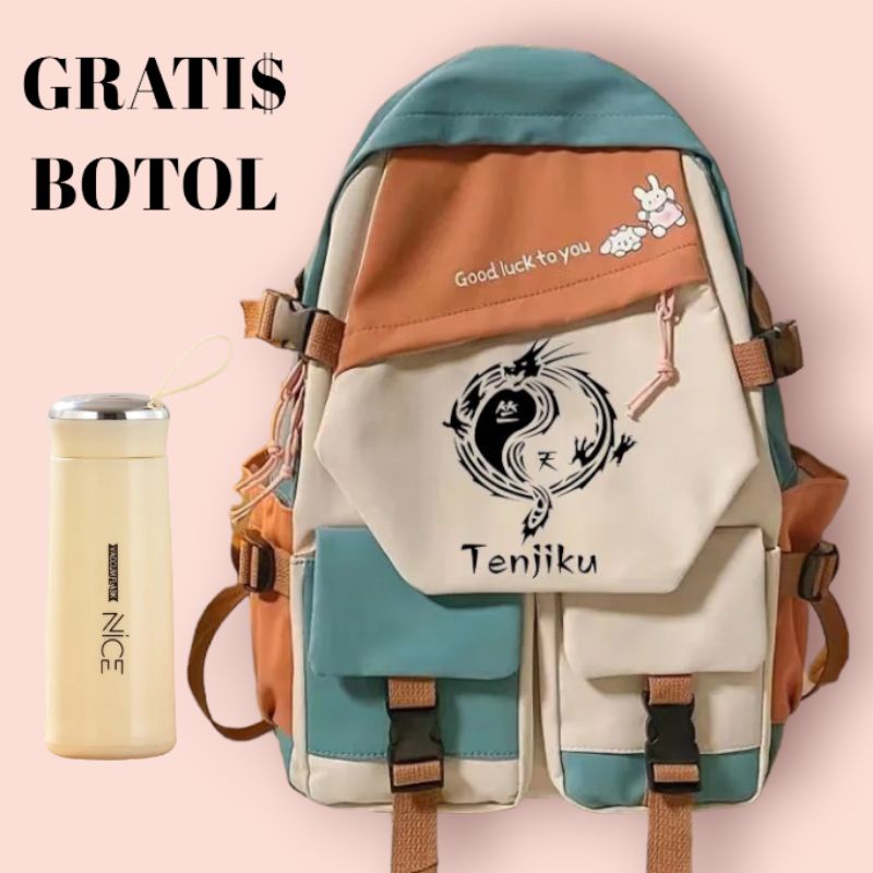 Tas Ransel sekolah SD SMP SMA Tenjiku Tas sekolah anak jepang
