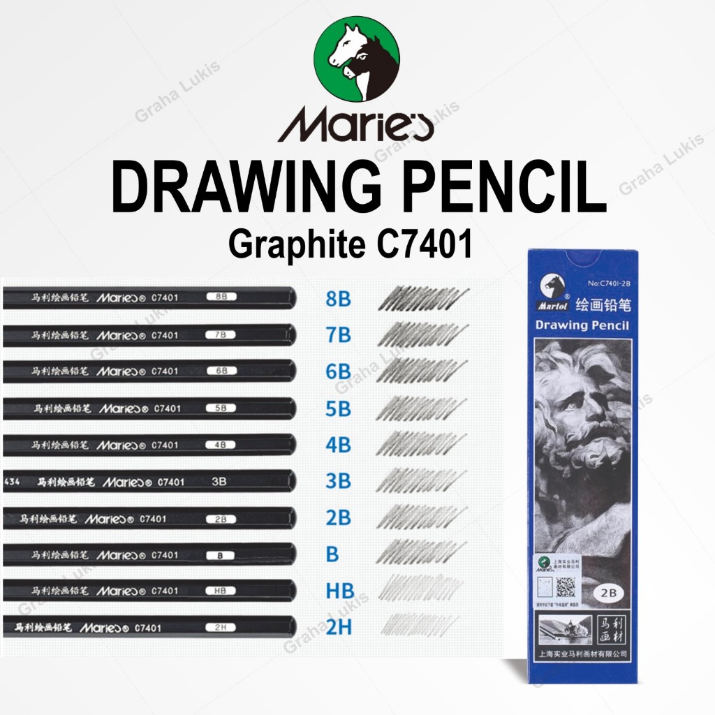 

Maries Graphite Pencils / Drawing Pensil