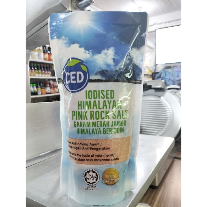 

CED Himalayan pink salt 500gr Import Malaysia