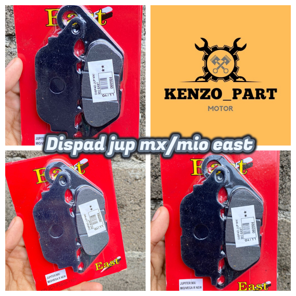 DISPAD KAMPAS REM DEPAN DISPAD DEPAN JUPITER MX MIO MEREK EAST ORIGINAL