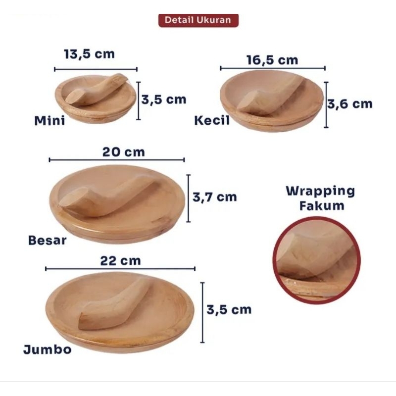 COBEK + ULEKAN KAYU / COBEK KAYU