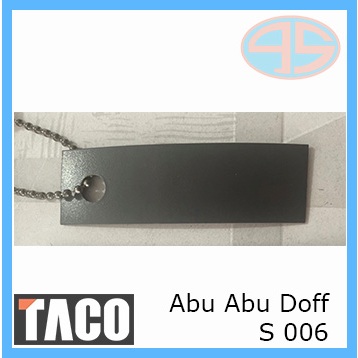 TACO Edging Warna ABU 006AA DOVE DOFF MATTE Hpl pelapis pinggir meja