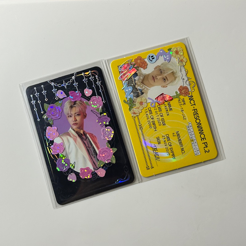 Jaemin yb & id card