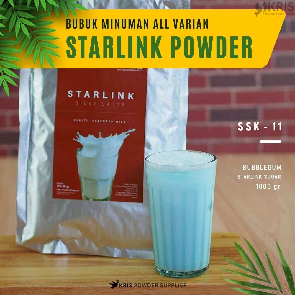 

Bubuk Minuman Bubblegum, Cappuccino, Mochaccino 55gr - Starlink Sugar