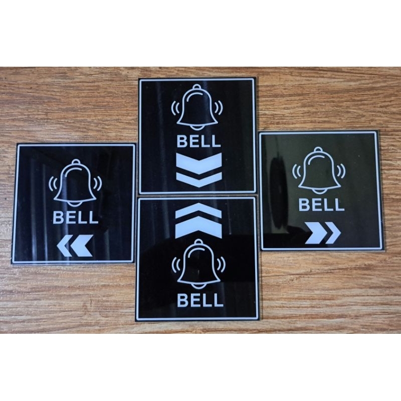 

papan nama bell akrilik