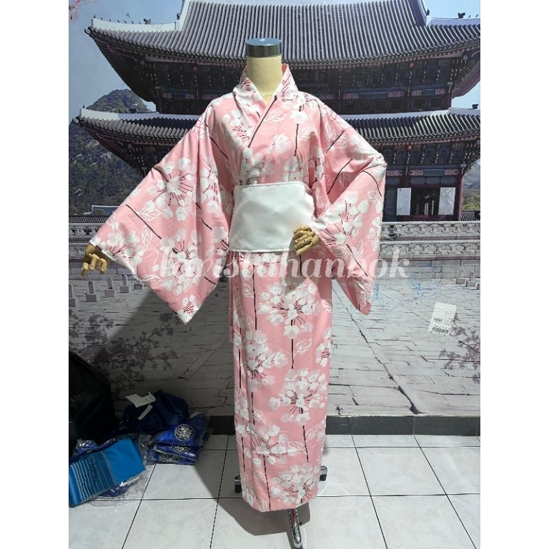 Yukata Kimono Bahan Katun, Tersedia Ukuran Anak dan