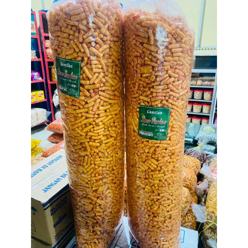 

krupuk tongkol pedas