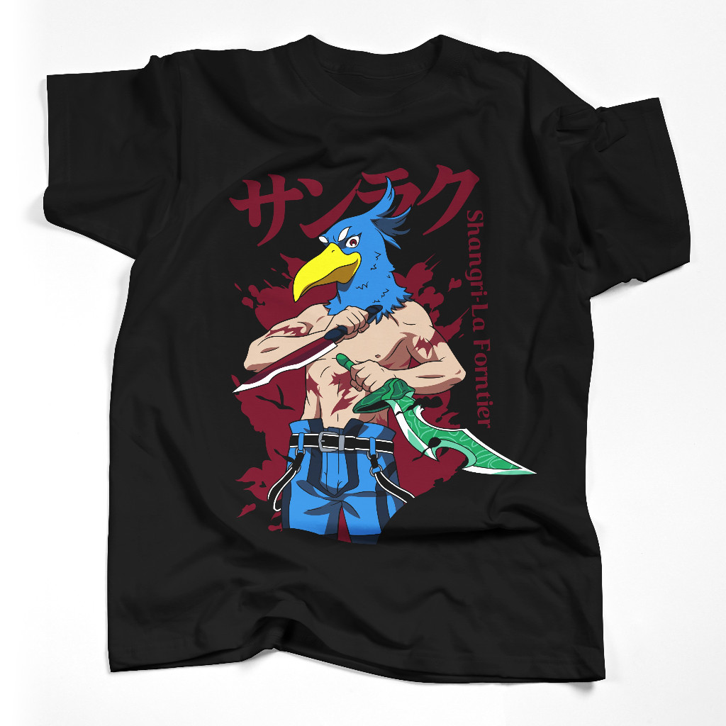 Kaos Distro Anime shangri la frontier sunraku