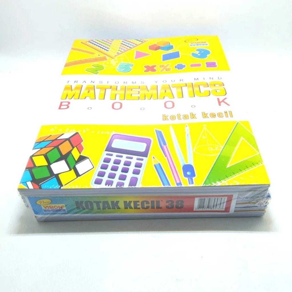 

BUKU TULIS STRIMIN / BUKU TULIS KOTAK MATEMATIKA / BUKU TULIS KOTAK KECIL VISION 0.5 CM