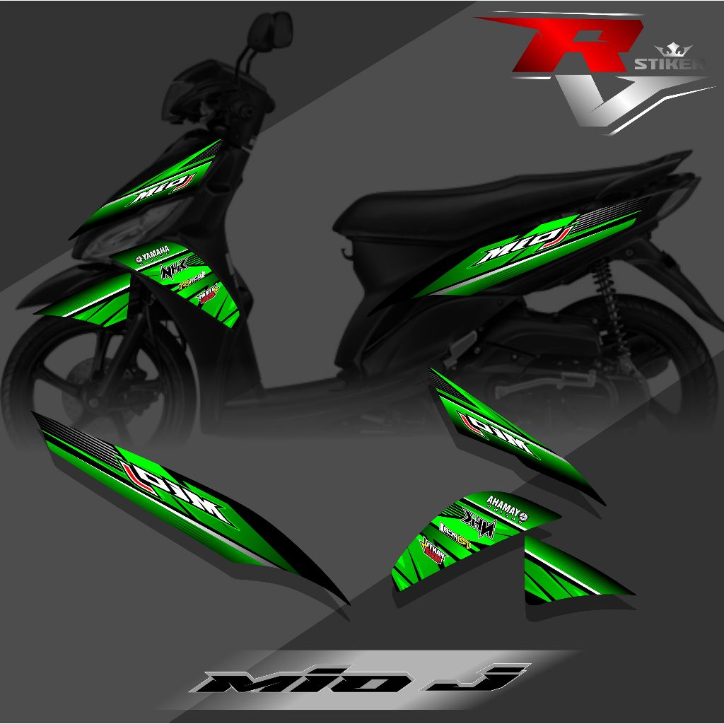 STRIPING/STIKER MIO J/STIKER VARIASI MIO J/VARIASI MIO J