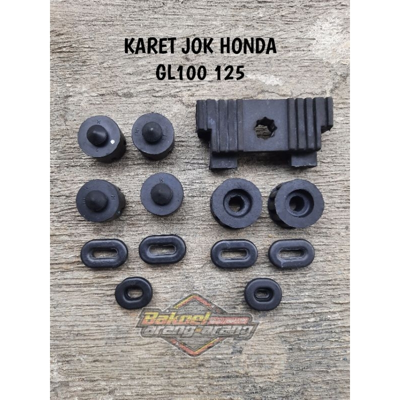 karet body gl100 karet tangki jok gl100 set kempol karet tangki set gl100 body kempol jok