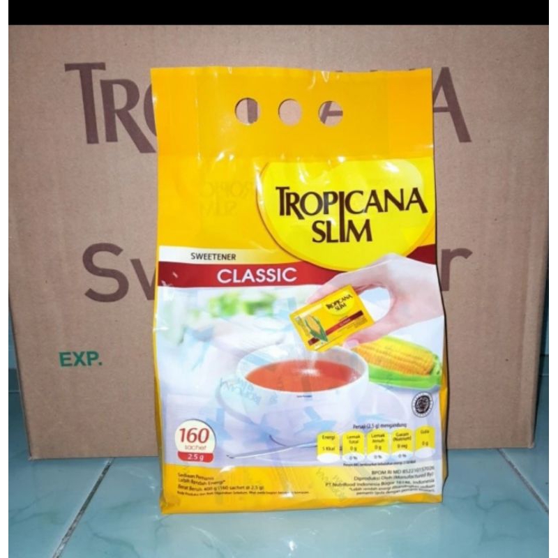 

Tropicana Slim Classic 160 sachet