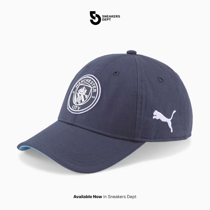 PUMA Topi MCFC TEAM CAP 02397916 ORIGINAL