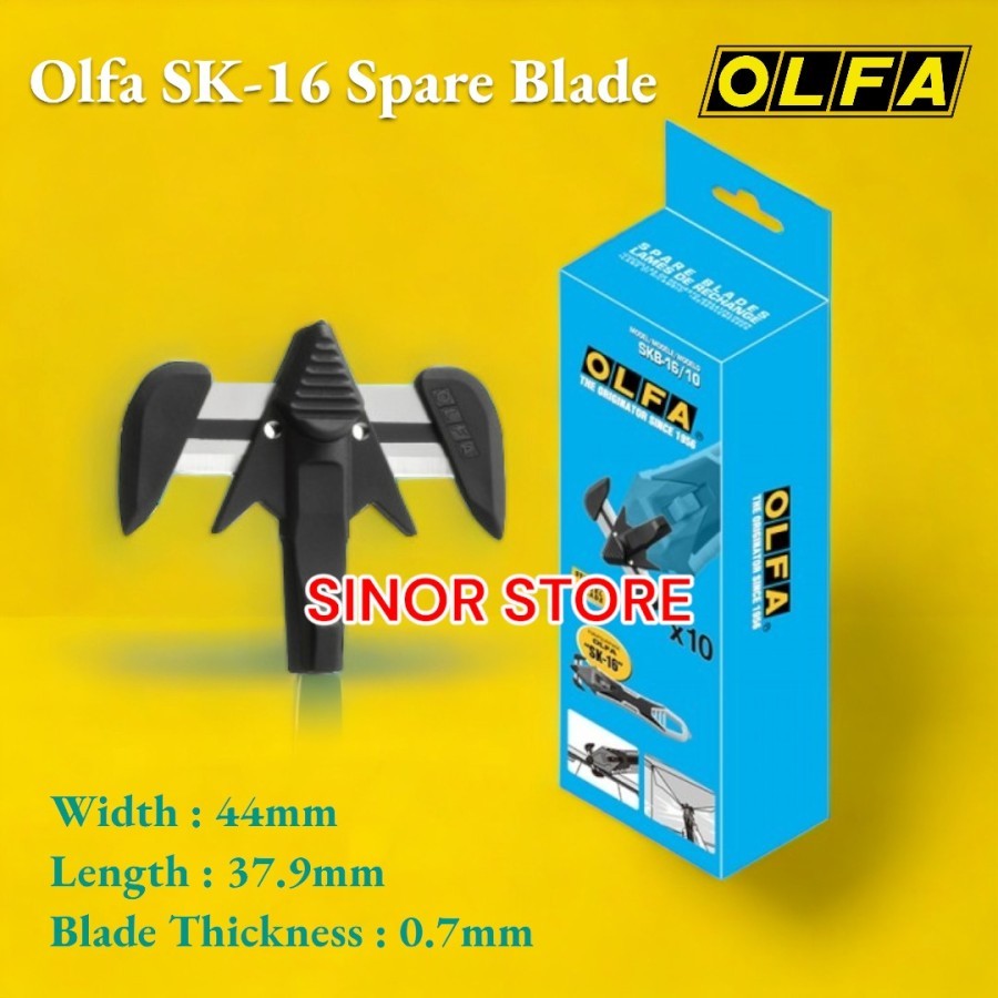 

Olfa Safety Spare Blade SKB-16/10