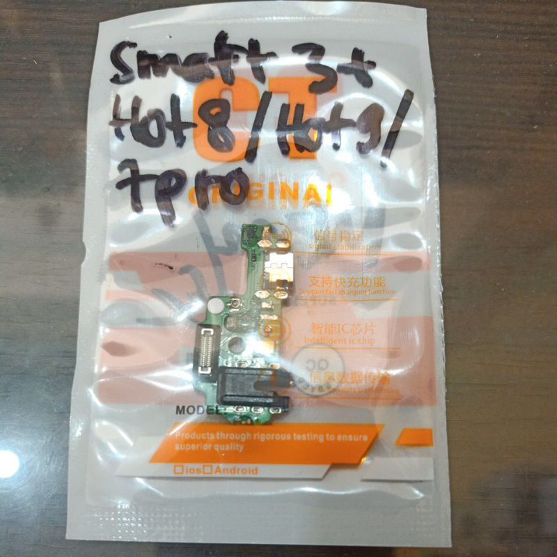 Papan Cas/Fleksibel Cas/Conector Cas Infinix Hot 8