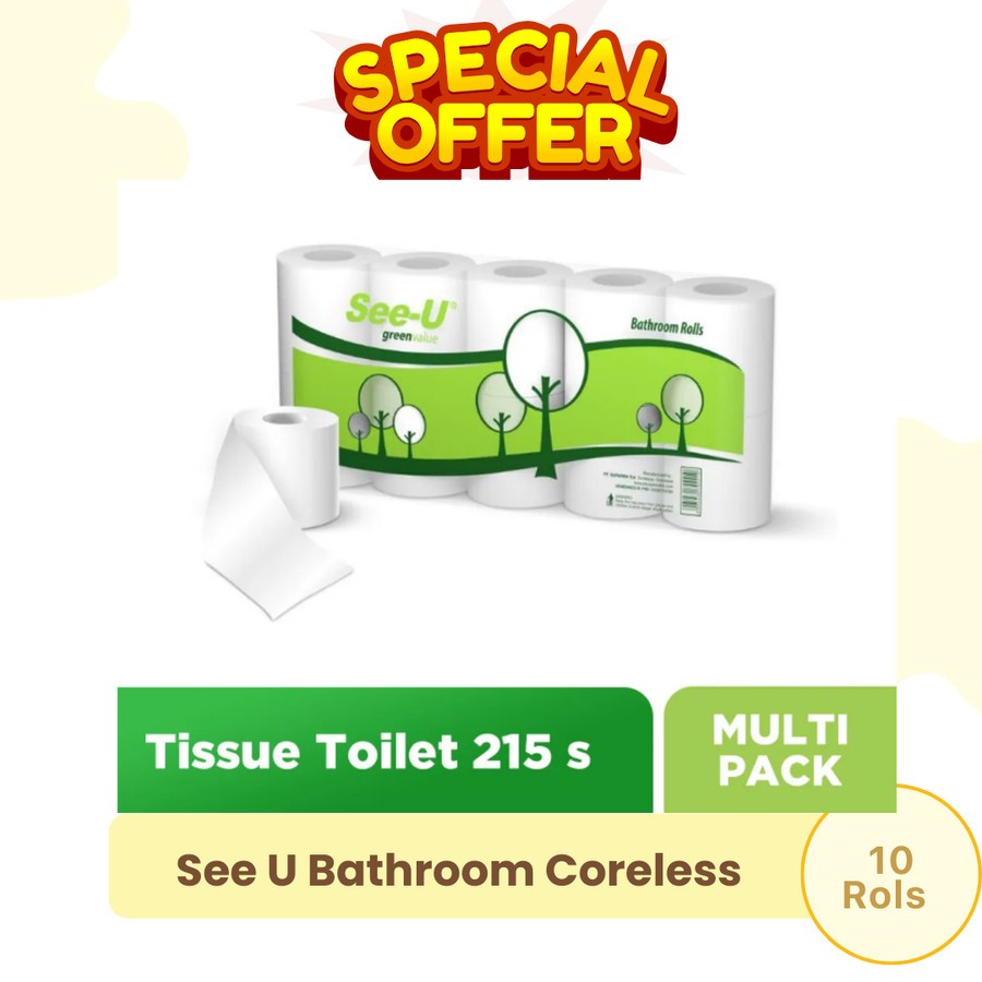 See U Green Value Tissue Toilet 10 Roll