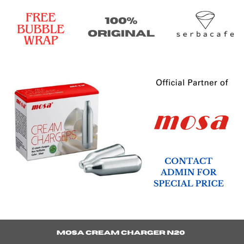 Mosa Cream Charger N20