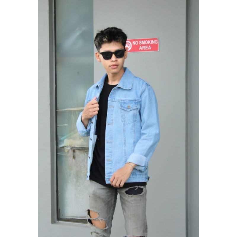 ROASTING SHAPE JAKET JEANS BIOBLITZ DISTRO ORIGINAL