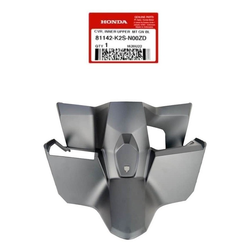 Cover Inner Upper Hitam Doff Honda Vario 160 K2S - 81142K2SN00ZD