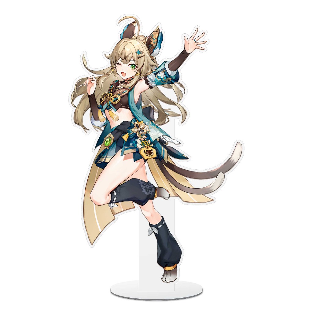 Stand akrilik figure KIRARA standee 20cm-GENSHIN IMPACTmaterial Akrilik