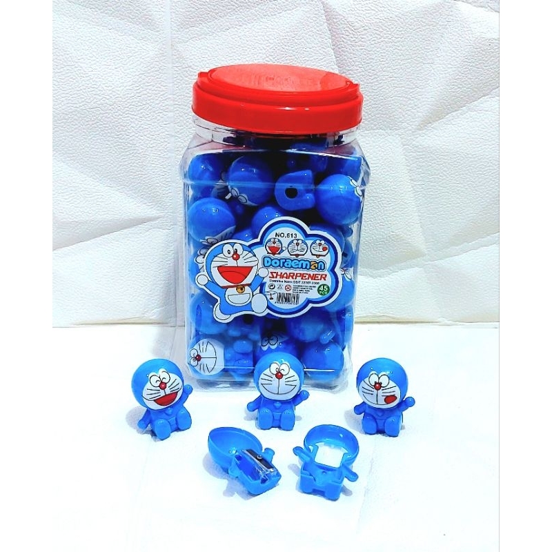 

Serutan Rautan Pensil kayu DORAEMON ada 3 Model