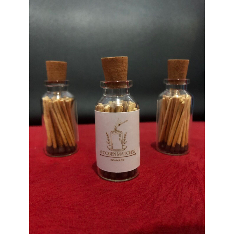 KOREK API KAYU BOTOL | WOODEN MATCHES