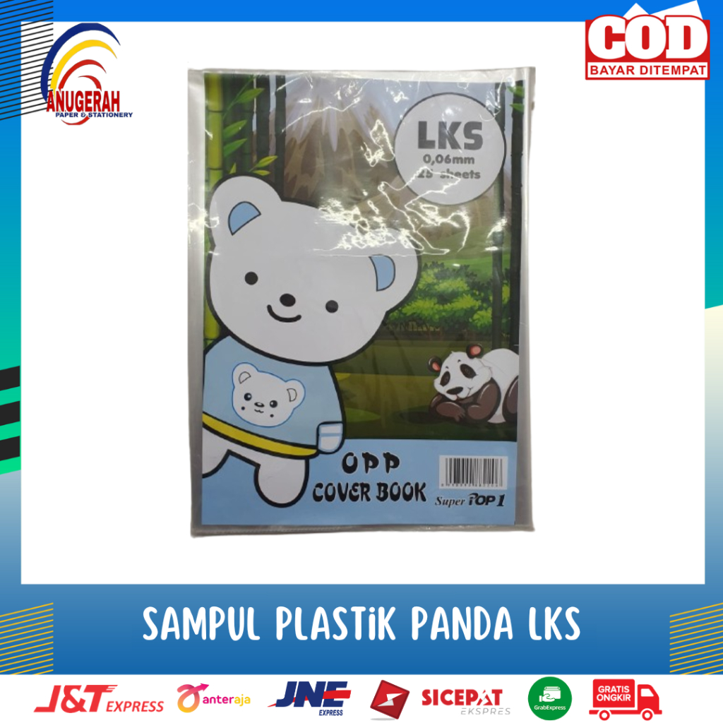 

SAMPUL PLASTIK PANDA 0.06 LKS (PAK)