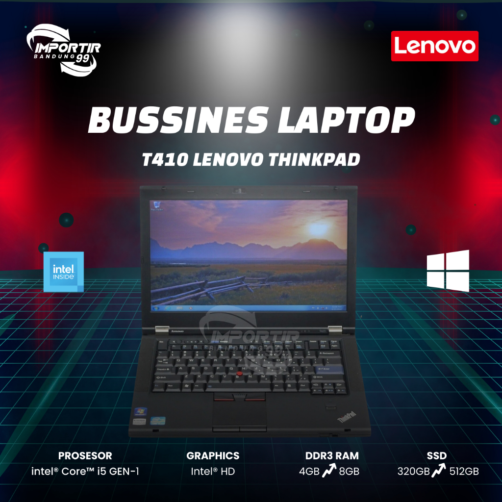 LENOVO THINKPAD T410 INTEL CORE i5 GEN 1