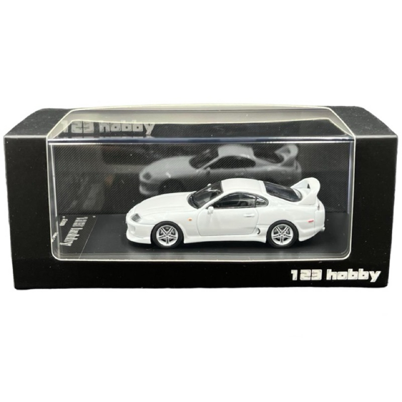 123 Hobby 64 Toyota Supra JZA80 White