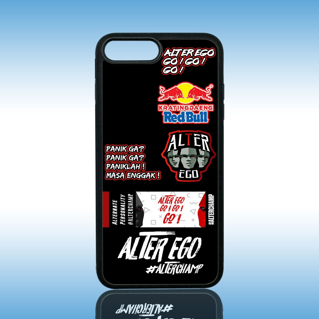 Case IPhone 7 Plus - Casing Hp IPhone 7 Plus ( ESPRT ) Silikon Hp IPhone 7 Plus - Softcase Glass Kac